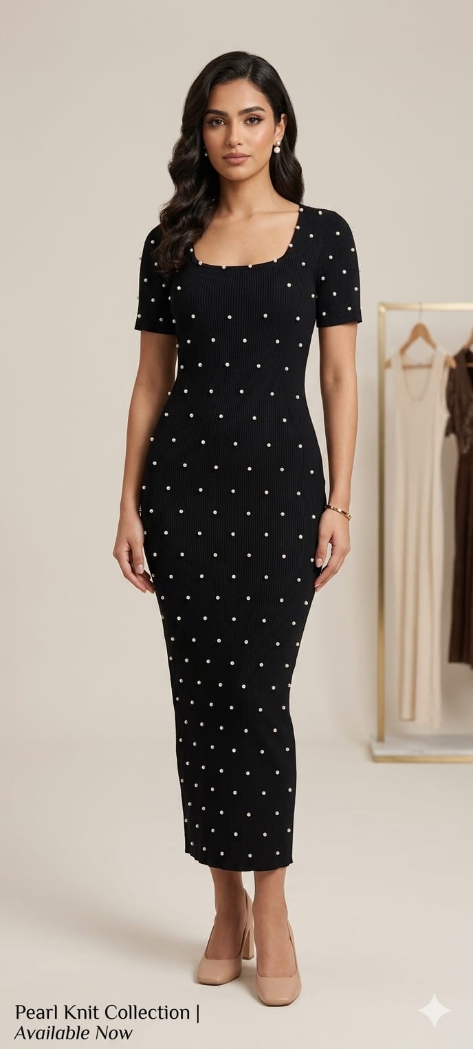Dress triko strass 26 pw