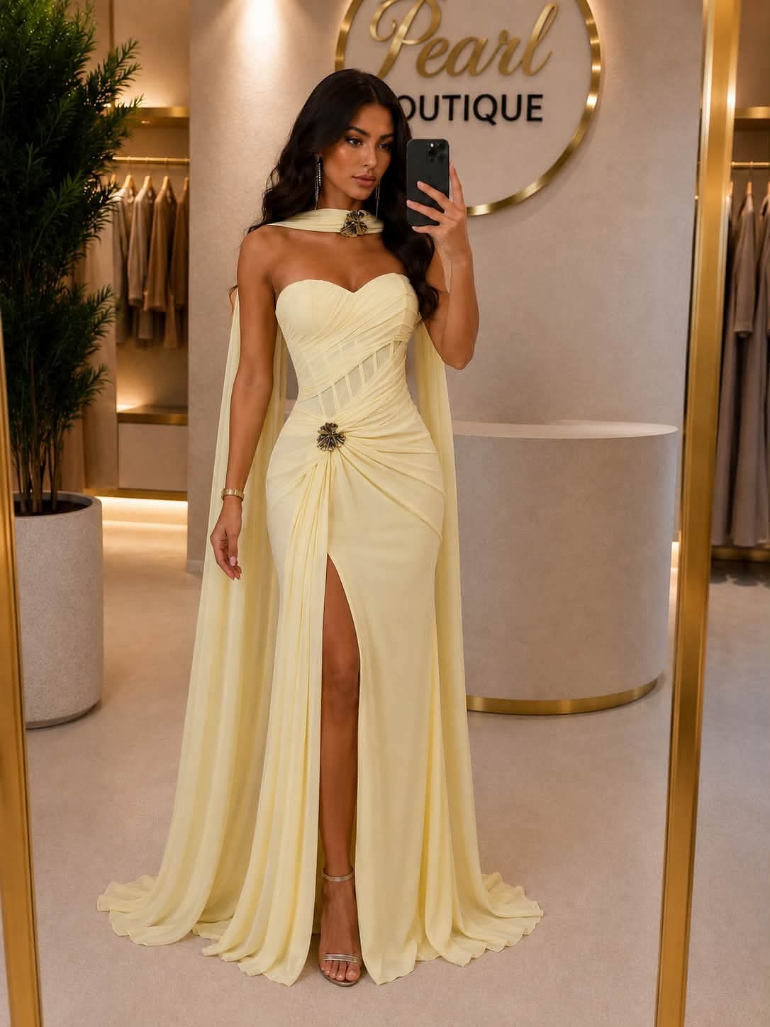 Dress yellow side accessories 501 h sh