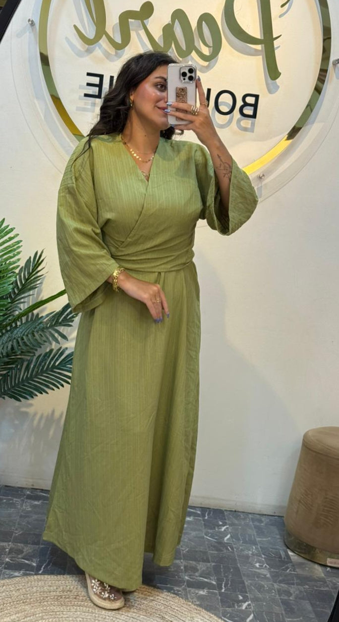 Dress with cardigan pw