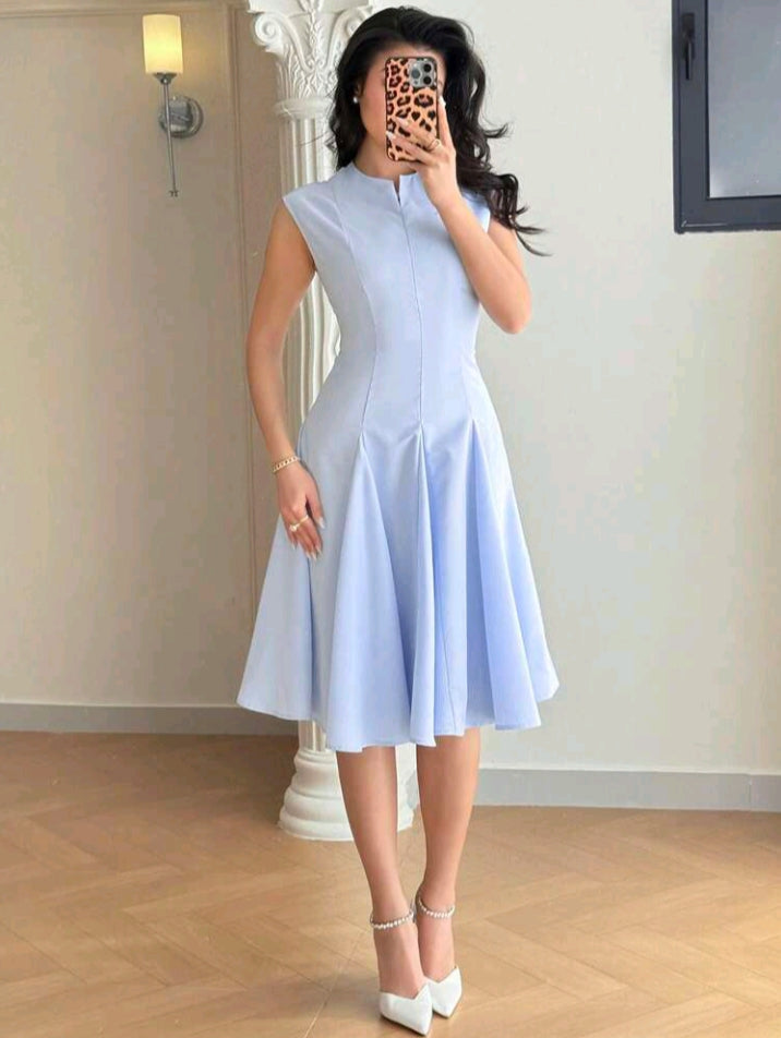 Dress Blue cut 1204 sh