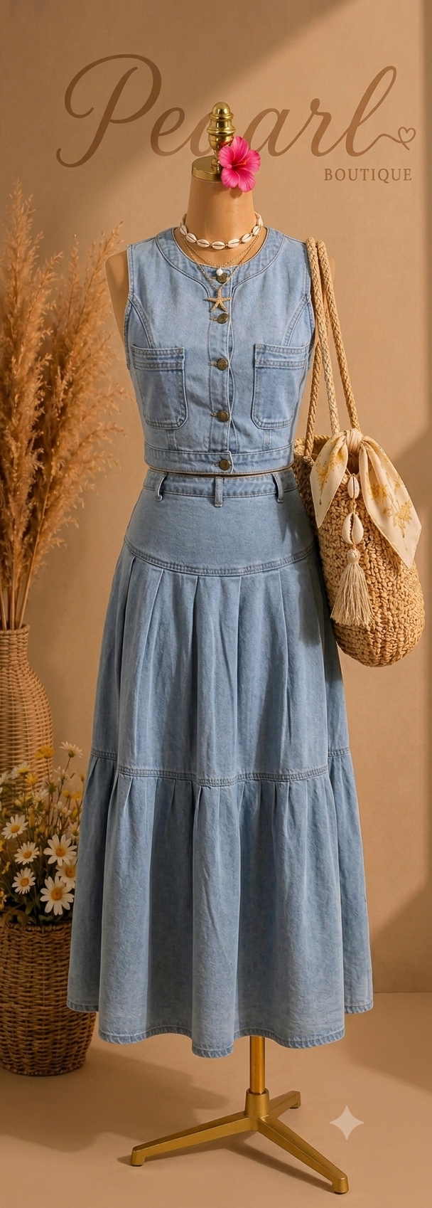 Denim set 2 pieces 26 pw