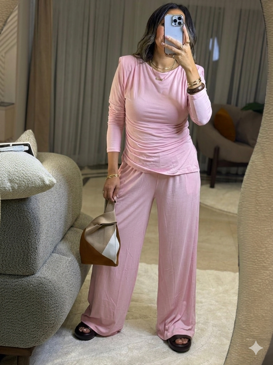Set blouse half & pant 88 pw26