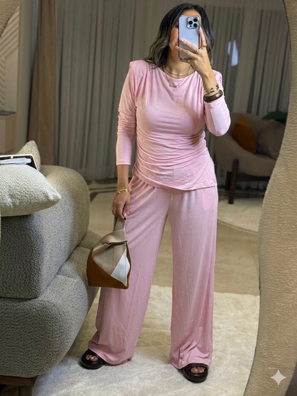 Set blouse half & pant 88 pw26