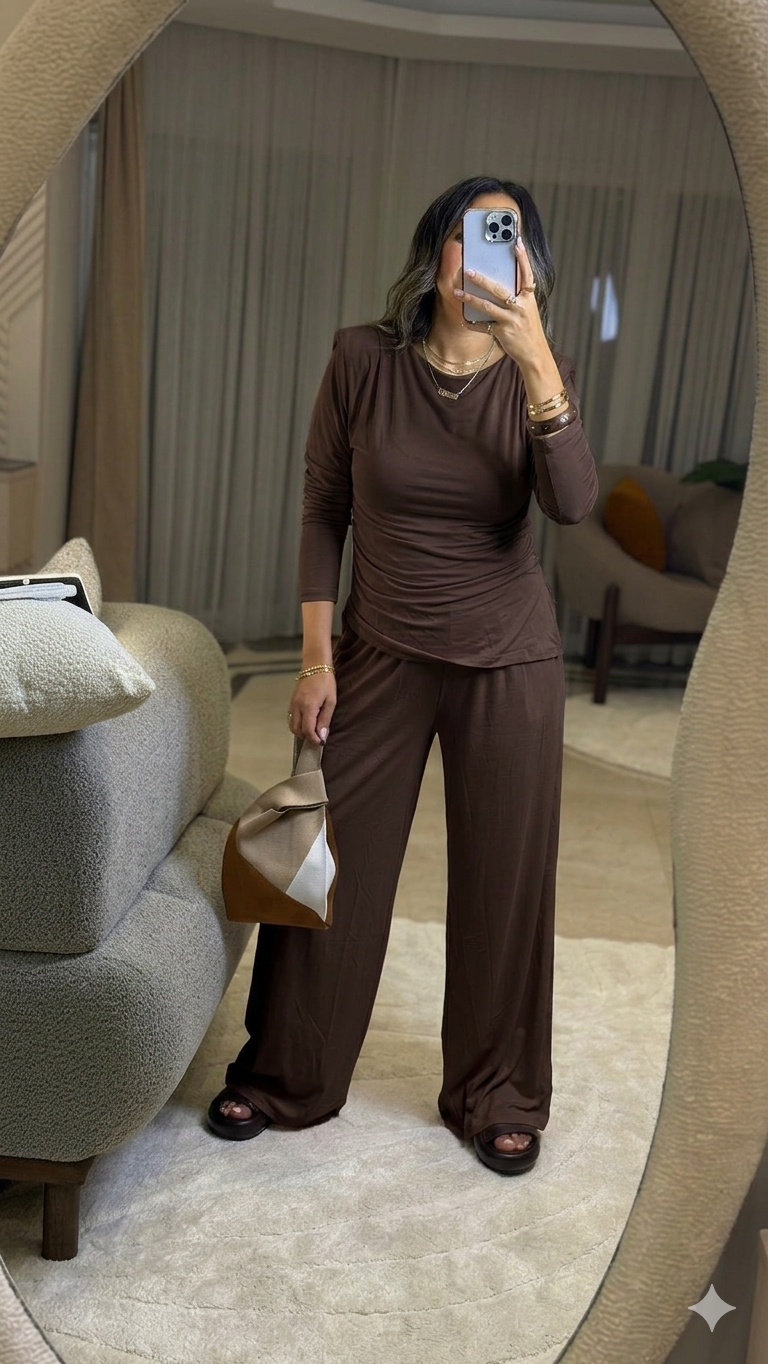 Set blouse half & pant 88 pw26