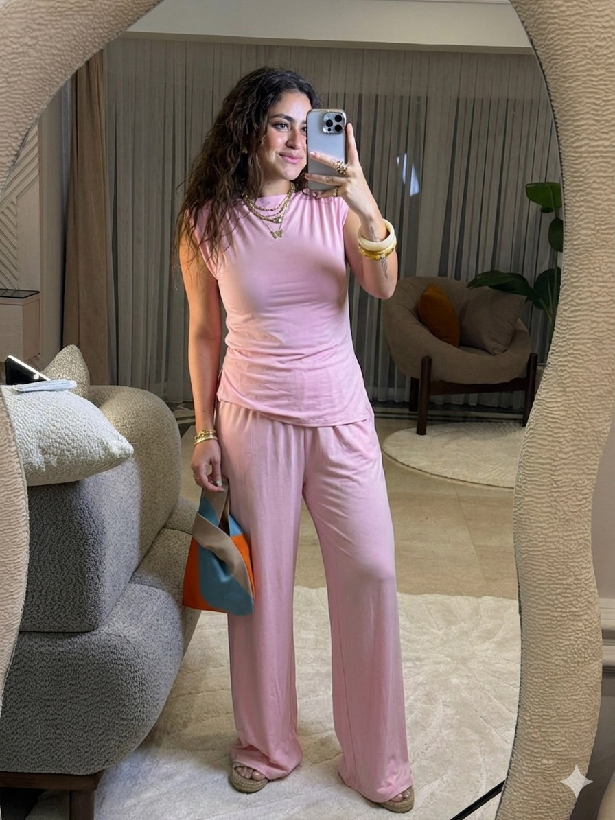 Set blouse cut&pant 105 pw26