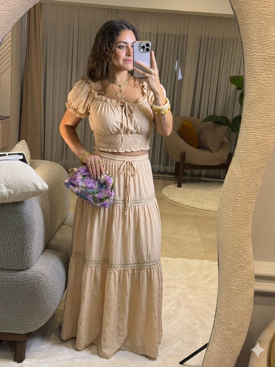 Set skirt&top cut 94 pw26