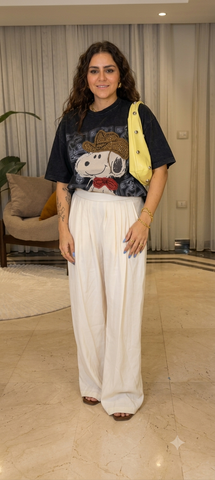 T-shirt oversized printed 1116 ch