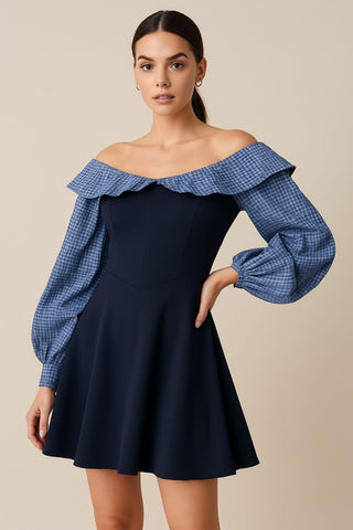 Dress sexy off shoulder