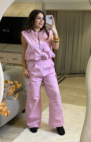 Set gabardin cut vest 26 pw