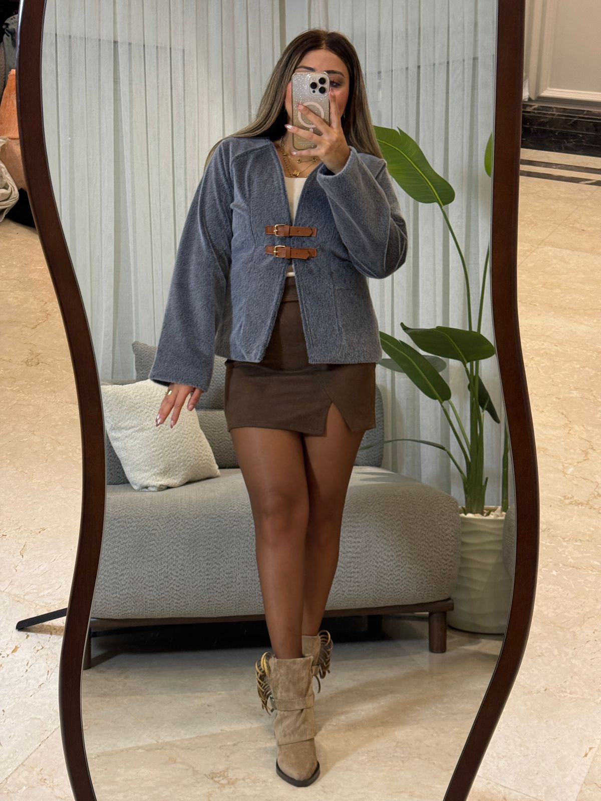 Short skirt sewed pw