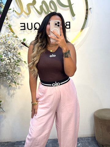 Body cut alo embroidered pw