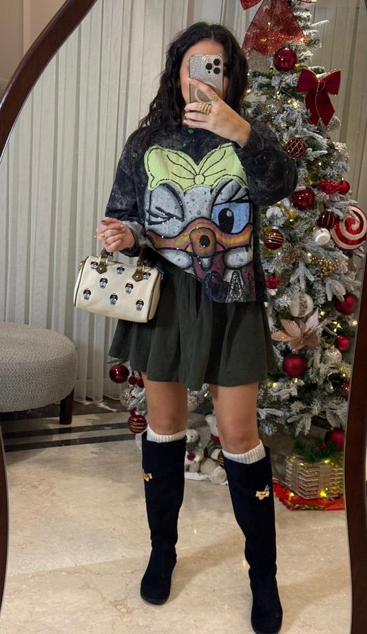 Batot pullover print ch 26