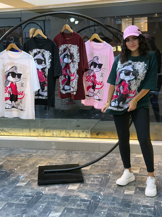 T-shirt coffe make printed
