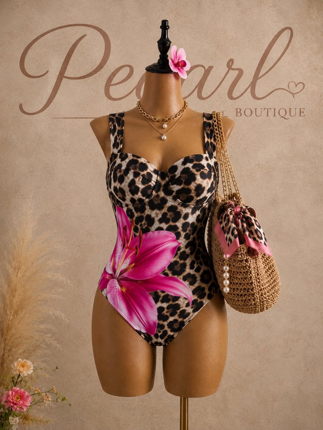 Swimsuit Tigger& flower 1771 sh