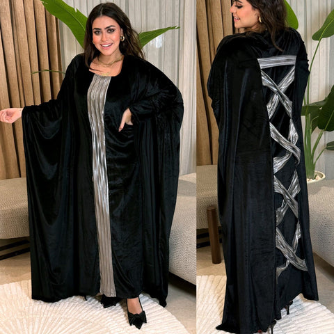 طَقْم عَبَايَة وَكَافْتَان سُلطانة