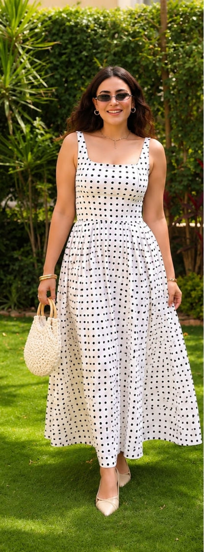 Dress bulka dot oversized 3004 ou tk