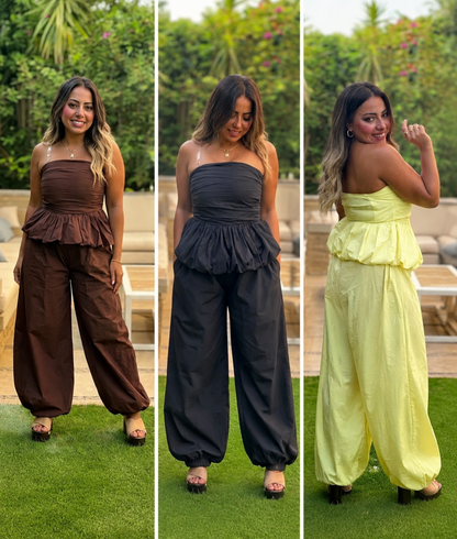 Set blouse&wide pant 5025