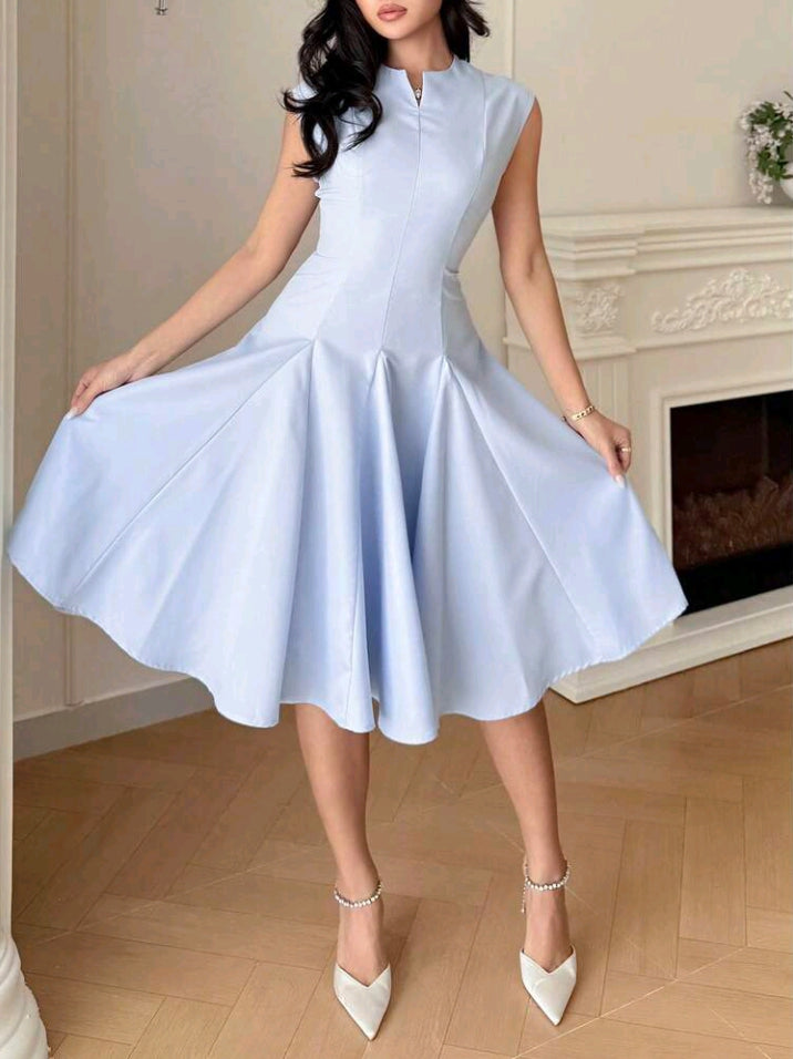 Dress Blue cut 1204 sh