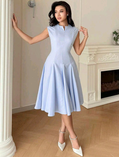 Dress Blue cut 1204 sh
