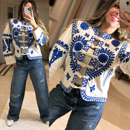 Cardigan embroidered 333 mo tk