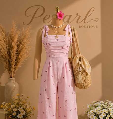 Jumpsuit embroidered 21125 sh