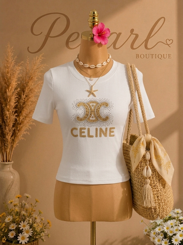 T-shirt celine 26526 ch