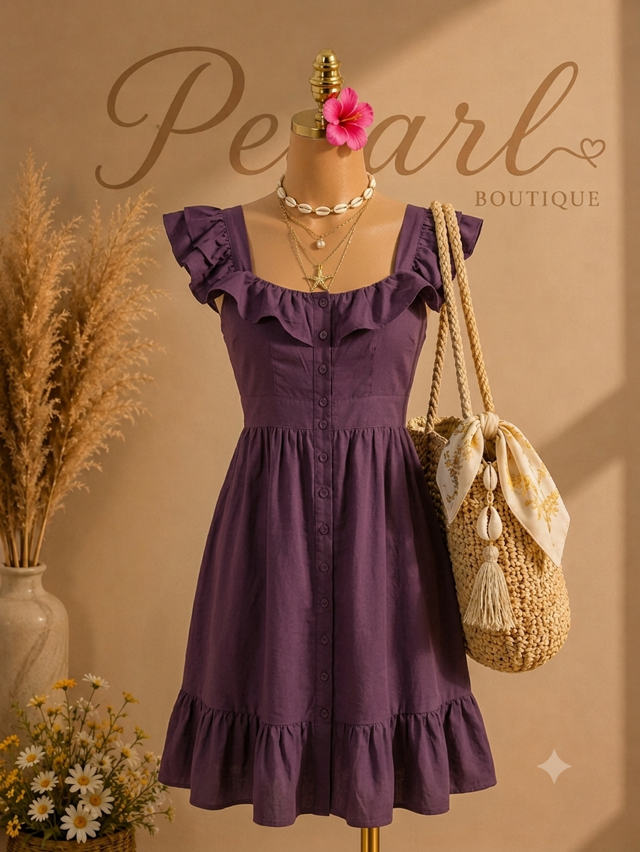 Dress ruffle cut pw03 26 pw