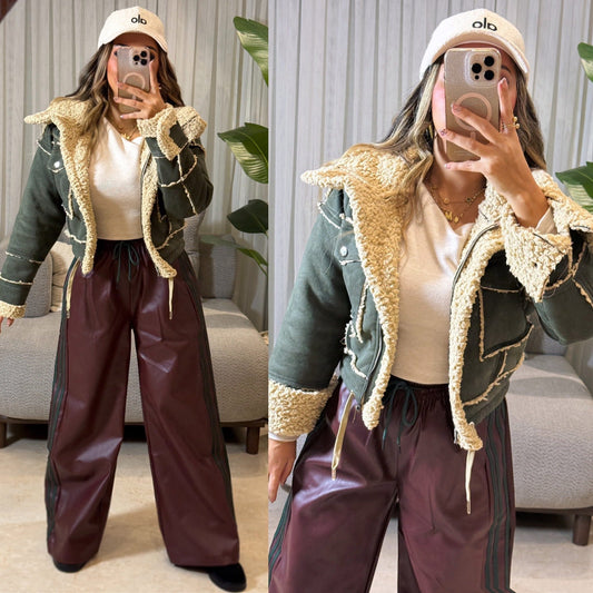 Leather pant adidas 26 pw