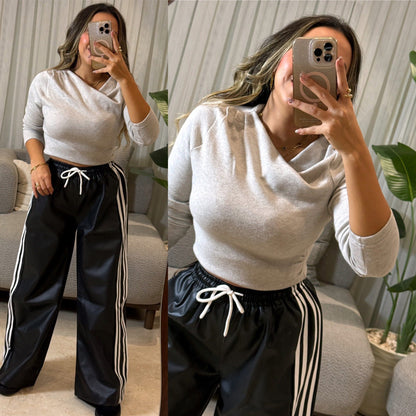 Leather pant adidas 26 pw