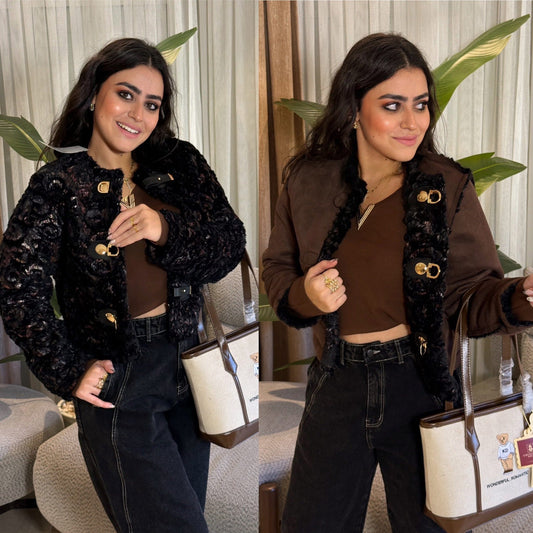 Fur jacket double face 26 pw