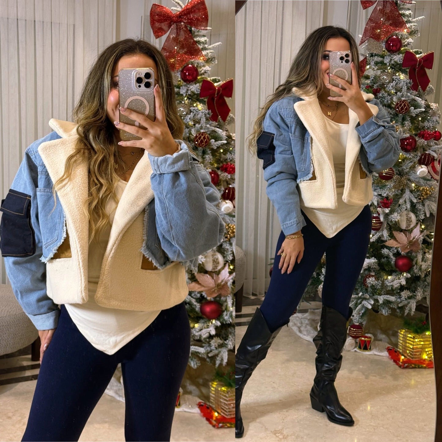 Jacket fur&denim 26 pw