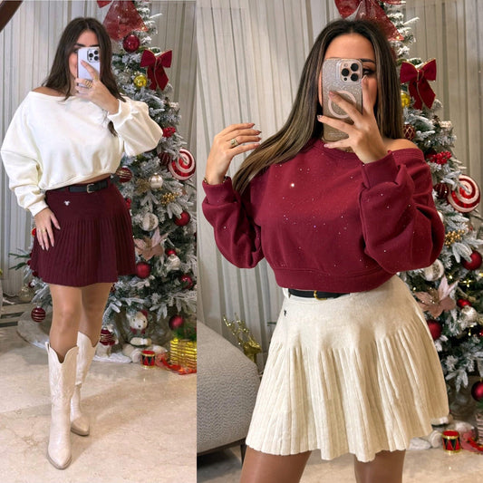 Sweatshirt shoulder 7429