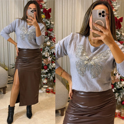 Pullover butterfly italy 83