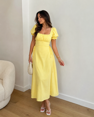 Dress yellow side bond 910 sh