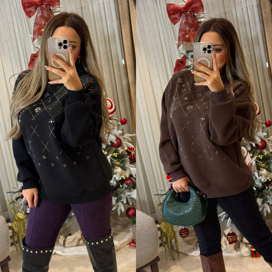 Pullover strass 5847 mo tk